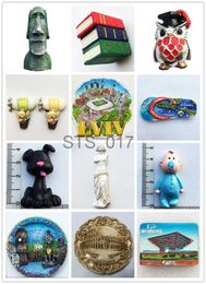 Fridge Magnets Special Offer Tourist Souvenir Fridge Magnets Decoration Articles Handicraft Refrigerator Collection Gifts x0731