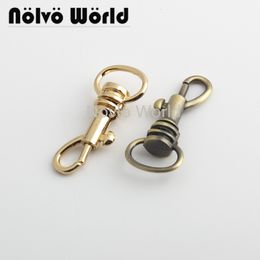 Bag Parts Accessories Nolvo World 1050 pieces 12mm 3 Colours Small snap hook zink metal alloy rope strap connector spring 230731