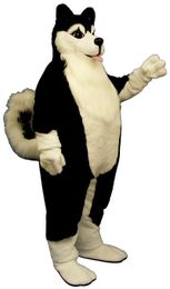 FAT HUSKY halloween Mascot Costumes Cartoon Character Outfit Suit Xmas Outdoor Party Outfit Adult Size Promotional Advertising Clothings