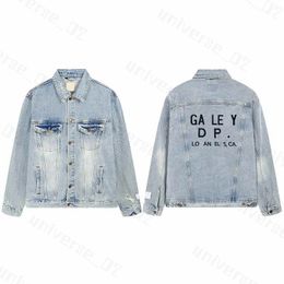 Men's Jackets 2023 Designer Mens Denim Jacket Woman fashion denims coat Classic Wash Rhinestone Outerwear Autumn Winter Sun Protection Coat Tops x0913 x0913