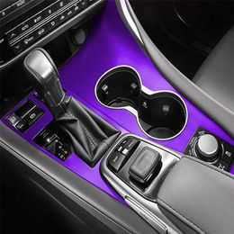 For Lexus RX300 2016-2018 Interior Central Control Panel Door Handle 3D 5D Carbon Fibre Stickers Decals Car styling Accessorie282L