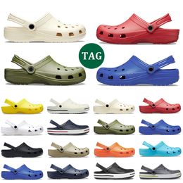 2023 Cro men women designer sandals mens summer slippers kids adult waterproof slides balck white pink blue womens Nursing outdoor shoes