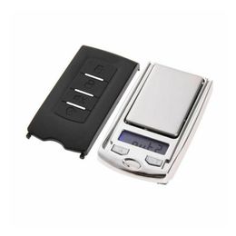 Keychains Lanyards Car Key Design Mini Scales 100G 200G X 0.01G Portable Electronic Digital Jewellery Diamond Nce Weight Pocket Gramme L Ot5Xm