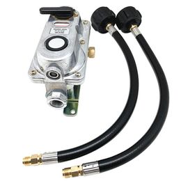 Parts RV Propane Regulator 2-Stage Auto Changeover LP High Pressure Gas Regulator For Trailers Camper281S