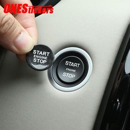 For Land Rover Discovery 5 Range Rover Sport Vogue Evoque Velar For Jaguar E-PACE XJ F-Type Engine Start Stop Button Trim Cover288R