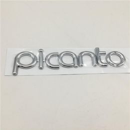 For Kia Picanto Morning GTLine Rear Trunk Tailgate Emblem Logo Stickers283c