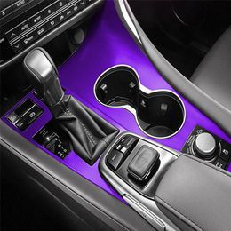 For Lexus RX300 2016-2018 Interior Central Control Panel Door Handle 3D 5D Carbon Fibre Stickers Decals Car styling Accessorie227U