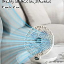 Electric Fans New Household Use Kitchen Fan Small Fan USB Charging Home Dormitory Big Wind Desktop Mini Portable Electric Fans R230802