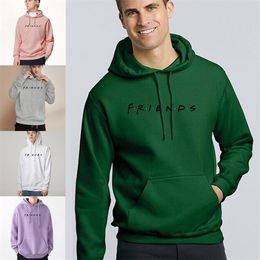 Men's Hoodies Sweatshirts Streetwear Clothes Men Sweatshirt Autumn Long Sleeve Friends Print Harajuku Hoodie Drawstring Pullover 230731