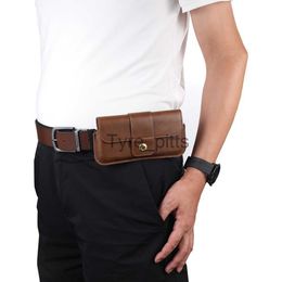Cell Phone Cases Magnetic Leather Mobile Phone Belt Clip Case Men Waist Bag For iPhone 14 Pro Max 13 12 11 XS X XR 6 7 8 Plus Holster Pouch Cover x0731