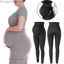 Maternity Intimates Women's Shapers Maternity Shapewear Seamless Anti Chafing Body Shaper High Waisted Pregnancy Underwear Slimming Z230802