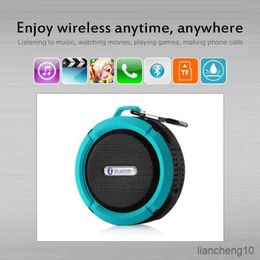 Portable Speakers Portable Bluetooth Small Speakers Waterproof Sound Subwoofer Sucker Mini Bluetooth Audio for Outdoor Sport R230731