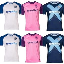 2023 CD Tenerife Centenary Kit soccer jerseys 100th anniversary Elady Shashoua Mellot Michel Mollejo 2024 camisetas de futbol football shirt home away third S-2XL