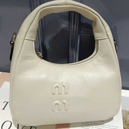 Miu Luxury Hobo Bag Womens Shoulder Bags Designer Handbag 3D Letter Underarm Totes Clutch Fashion crossbody Purse lady wallet Hot sale