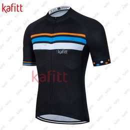 Racing Sets KafiSummer Short Sleeve Shirt Women's Bicycle Cycling Top Outdoor Road Team Customized Casual