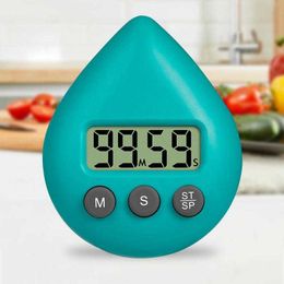 Timers Digital Timer Countdown Timer Waterproof Suction Cup Timer With Display For Classroom Shower Study Working Kitchen Cooking