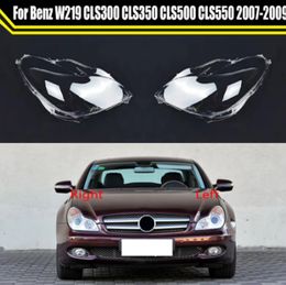 Front Headlight Glass Cover Headlamps Lampshades Lamp Shell Case For Mercedes-Benz W219 CLS300 CLS350 CLS500 CLS550 2007~2009