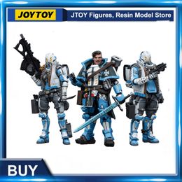 Military Figures JOYTOY 1/18 Action Figure Infinity PanOceania Nokken Anime Military Model 230729