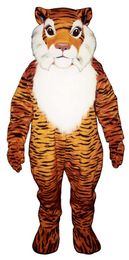 GEORGE TIGER halloween Mascot Costumes Cartoon Character Outfit Suit Xmas Outdoor Party Outfit Adult Size Promotional Advertising Clothings