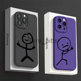 Cell Phone Cases Cartoon Matchman Phone Case For iPhone 13 12 11 14 Pro Max Mini XR XS X 7 8 Plus SE2020 Shockproof Matte Soft TPU Silicone Cover x0731