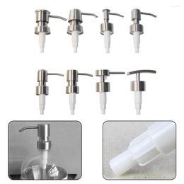 Liquid Soap Dispenser 1pcs DIY Pump Replacement Stainless Steel Lotion Bottle Nozzle Bathroom Accessories