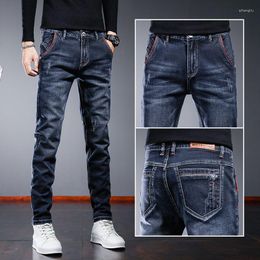 Men's Jeans Kpop Washed Hip Hop Man Cowboy Pants Vintage Harem Trousers Denim Soft Skinny Regular Harajuku Luxury High Quality