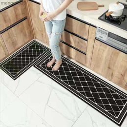 Carpets Long Kitchen Mat Bedroom Area Rug Non-slip Floor Mat Balcony Laundry Home Room Carpet Bathroom Entrance Doormat Tapis De Chambre R230731