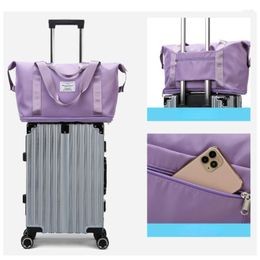 Storage Bags Fashion Short Distance Portable Travel Bag Large Capacity One Shoulder Women Sports Yoga Fitness