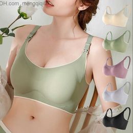 Maternity Intimates Nursing bra Summer all-in-one maternity bra for Breakfeeding Wirefree Pregnancy underwear ice bra Z230731