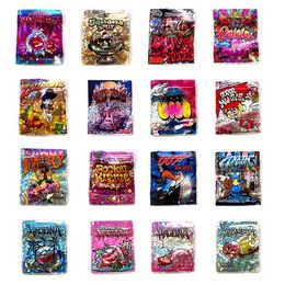 Package bag packing Strong sealing Bags resealable Packages aluminium foil Kids Sour watermelon donut fairy kompot wholesale