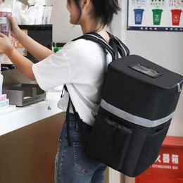 Storage Bags 15/35L Extra Large Thermal Food Bag Cooler Takeaway Refrigerator Box Fresh Keeping Delivery Backpack Insulated Cool