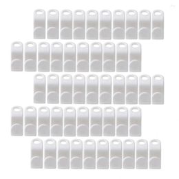 Hangers Reusable 50Pcs Eco-friendly Storage Hanger Connector Hooks Mini Coat Sturdy For Wardrobe