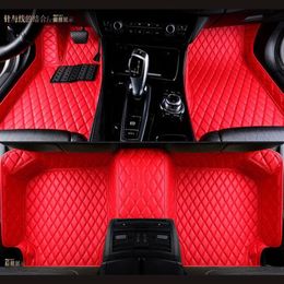 Luxury Custom 12 Colors floor mats Suitable For 2005-2021 Cadillac ATS CTS CT6 SRX XT5 XT6 XTS Waterproof Non-slip282j
