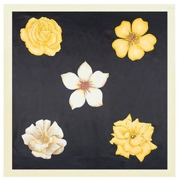 Scarves 60cm Spring With The Section Of Ms. Rose Flowers Scarf Silk Simulation