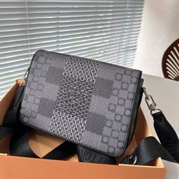 Top Quality Designer messenger bag Man Women shoulder bags New Style Fashion canvas leather men Crossbody Handbags purse