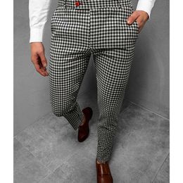 Men's Pants Summer Men's Casual Trousers Fashion Classic Stripe Plain Black Solid Trousers High Quality Formal Set Men's Pants 20-38 Z230801