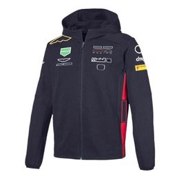F1 racing suit long-sleeved jacket windbreaker spring autumn winter team 2021 new jacket warm sweater customization258N