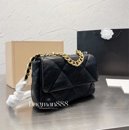 Top Quality designer bags totes flap luxury handbag caviar plaid Clutch Chain Messenger Bag soft Leather Lambskin Gold Silver hardware solid hasp shoulder purse