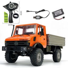 Electric RC Car Ldr c Ld1201 Off road 4x4 Climbing 1 12 Unimog U1300 Differential Lock Rc Remote Control Vehicle Diy Upgrade Modified Model Toy 230731