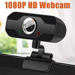 Webcams 1080P Webcam Stereo web camera with microphone 1080P Web Camera Pro Stream Camera for Desktop PC Game For Meeting