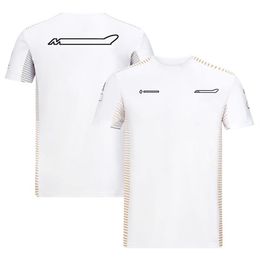 F1 Team Uniform Men's and Women's Fan Clothing Short Sleeve T-Shirt Formula One Same Racing Suit Can Be Customized263M
