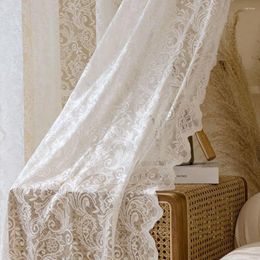 Curtain Window Gauze Romantic Tulle 200x140cm French Style Bedroom