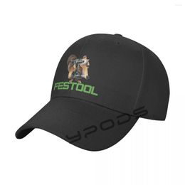 Ball Caps Festool Funny Men's Tractor Solid Colour Baseball Cap Snapback Casquette Hats For Men Women