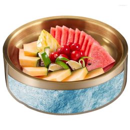 Bowls Dip Chiller Bowl Durable Stainless Steel Salad Serving For Outdoor Dishes Entertaining