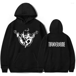 Mens Hoodies Thunderdome Hoodie Sweatshirt Music Printed Pullovers Men Women Fashion Jackets Coat Kids Boy Girl Clothing