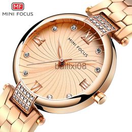 Other Watches MINI FOCUS Brand Luxury Fashion Women Quartz Watches Ladies Dress Watch Women's Wristwatch Rose Gold Reloj Mujer Dames Horloges J230728