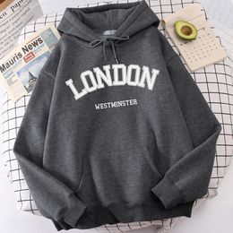 Mens Hoodies Sweatshirts London Westminster Street Letter Male Classic Oversized Clothes Designer Harajuku Tracksuit Outdoor Fashion Hoodie Men 230731