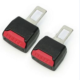 2pcs Universal Auto Car Truck Safety Security Seat Belt Clip Seatbelt Safe-belt Extension Extender Buckle Plug Button Whole209E