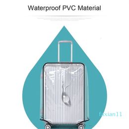 Parts Accessories Full Transparent Luggage Protector Cover Thicken Suitcase Cover PVC Rolling Luggage Cover