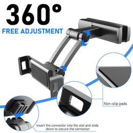 Car Seat Mount Universal Telescopic Tablet Holder Bracket Clamp Rack for iPad for Car for Universal Tablet252j